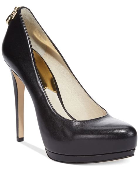 michael kors womens pumps|Michael Kors high heel pumps.